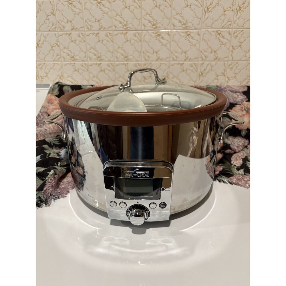 All-Clad 5qt Crock Base and lid ONLY *NO CROCK